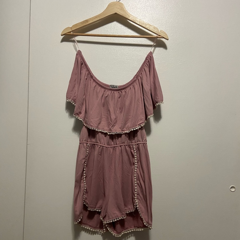 Off the shoulder Romper